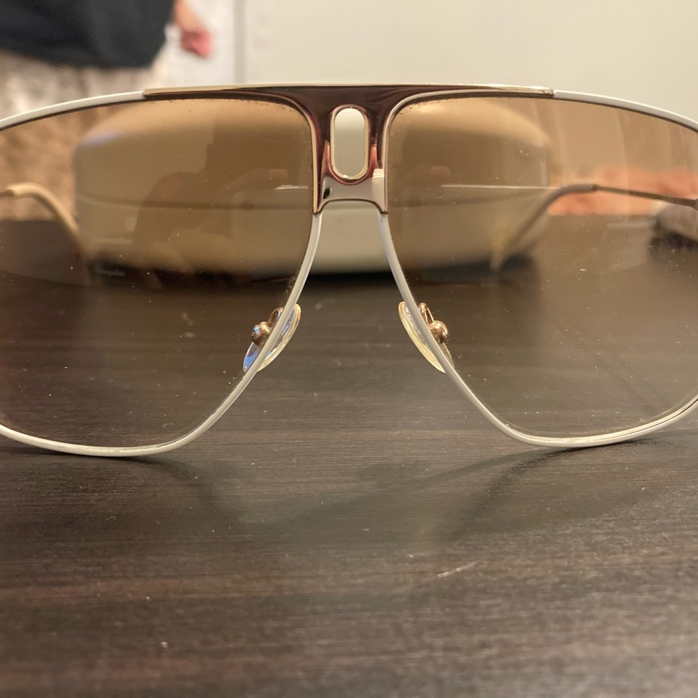 Aviator-Style Gradient Lens Authentic YSL Sunglasses